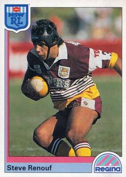 1992 Regina NSW Rugby League #161 Steve Renouf Front